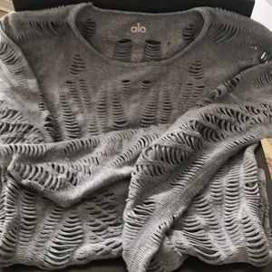 Alo Yoga Cover Up Pristine Sz S